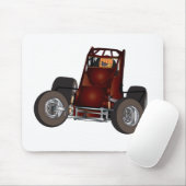 Tapis De Souris voiture #1 de sprint de Non-aile (Avec souris)