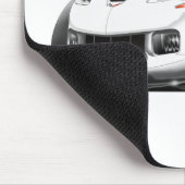 Tapis De Souris Voiture 2005-09 de blanc de Corvette (Coin)