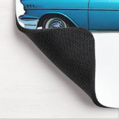 Tapis De Souris Voiture classique Chevy 1957 BelAire (Coin)