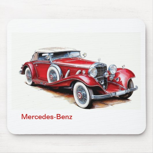 Tapis De Souris Voiture classique Mousepad (Devant)