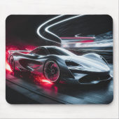 Tapis De Souris Voiture Concept Futuriste Démon Sleek (Devant)