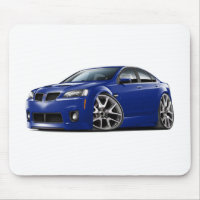 Voiture de bleu de Pontiac G8 GXP