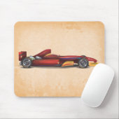 Tapis De Souris Voiture de course (Avec souris)