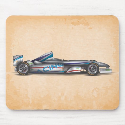 Tapis De Souris Voiture de course (Devant)