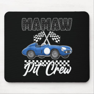 Tapis De Souris Voiture de course fête d'anniversaire famille mama