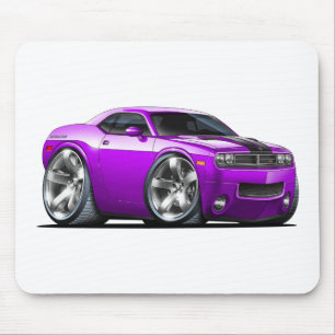 Tapis De Souris Voiture de pourpre de challengeur