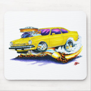 Tapis De Souris Voiture jaune de Chevy Vega