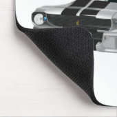 Tapis De Souris Voiture Muscle Argent (Coin)
