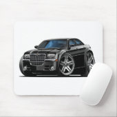 Tapis De Souris Voiture noire de Chrysler 300 (Avec souris)