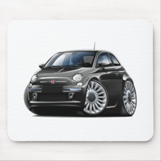 Tapis De Souris Voiture noire de Fiat 500