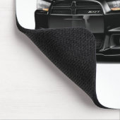 Tapis De Souris Voiture noire du chargeur SRT8 de Dodge (Coin)
