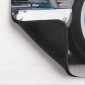 Tapis De Souris Voiture Retro 1956 Turquoise (Coin)
