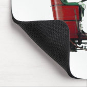 Tapis De Souris VOITURE ROUGE, AUTOMOBILE CLASSIQUE, Blanc (Coin)