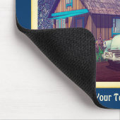 Tapis De Souris Voiture Russe Et Dacha (Coin)