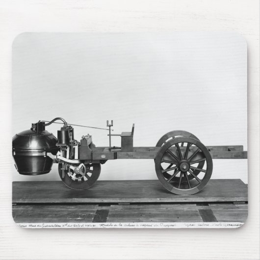 Tapis De Souris voiture Vapeur-actionnée inventée (Devant)