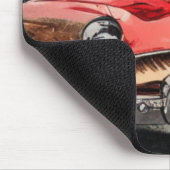 Tapis De Souris Voitures classiques Abstraites 1950s (Coin)