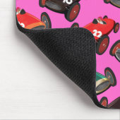 Tapis De Souris Voitures de course vintages (Coin)