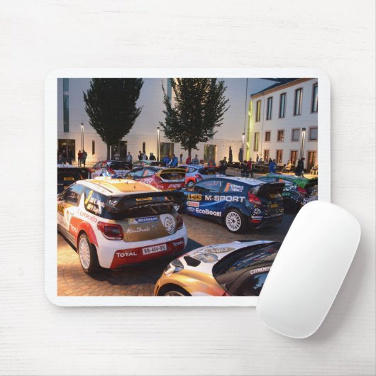 Tapis De Souris Voitures de rassemblement (Avec souris)