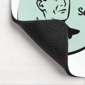 Tapis De Souris Voix de dirigeant de santé et sécurité (Coin)