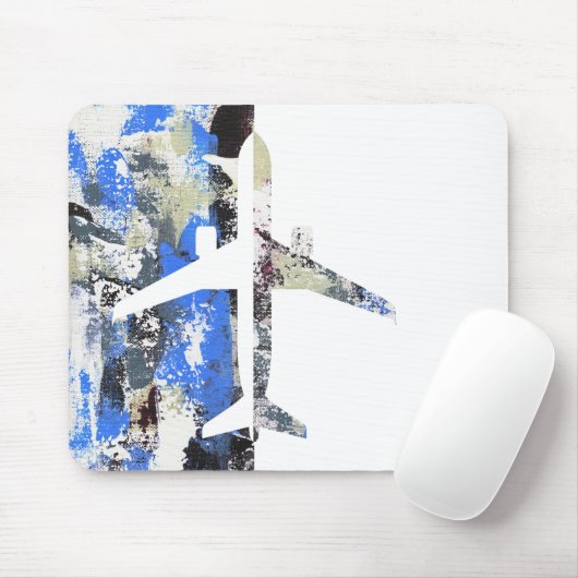 Tapis De Souris Vol Abstrait par Michael Moffa (Avec souris)
