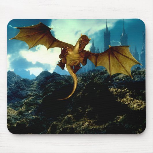 Tapis De Souris Vol de dragon (Devant)