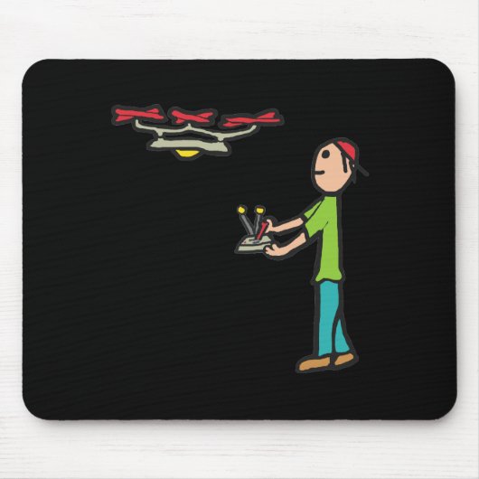 Tapis De Souris Vol de drone (Devant)