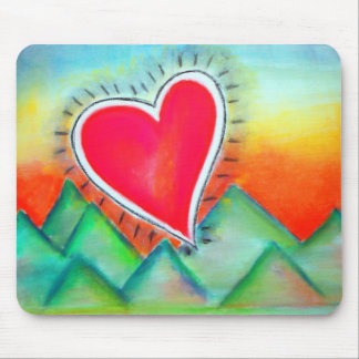Tapis De Souris Vol du coeur Mousepad