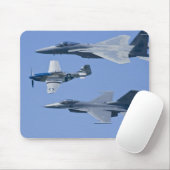 Tapis De Souris Vol militaire Mousepad (Avec souris)