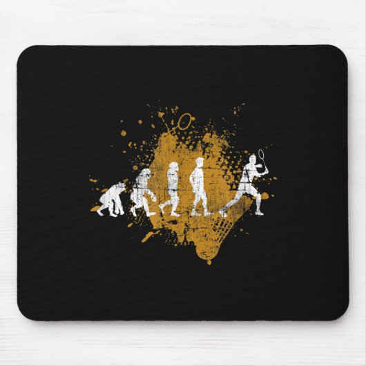 Tapis De Souris Volant de badminton Badminton Player Evolution (Devant)