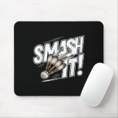 Tapis De Souris Volant de badminton Smash (Avec souris)