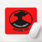 Tapis De Souris Volcan 2010 de l'Islande (Avec souris)