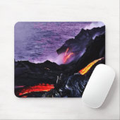 Tapis De Souris Volcan hawaïen Mousepad (Avec souris)