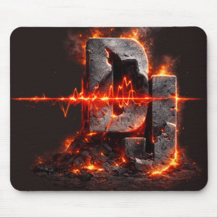 Tapis De Souris Volcanic Pulse DJ
