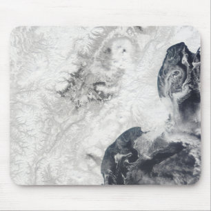 Tapis De Souris Volcans en péninsule de Kamchatka centrale