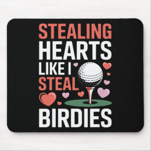 Tapis De Souris Voleurs de cœurs - Golf mignon pour enfants Steal
