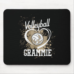 Tapis De Souris Volley-ball Grammie Heart Volleyball Joueur