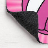 Tapis De Souris Volley-ball rose (Coin)