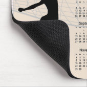Tapis De Souris Volleyball 2026 Calendar (Coin)