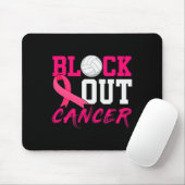 Tapis De Souris Volleyball Cancer du sein Sensibilisation Bloquer  (Avec souris)