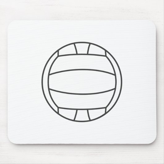 Tapis De Souris Volleyball Mousepad (Devant)
