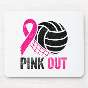 Tapis De Souris Volleyball Nk Out Ruban de sensibilisation au canc