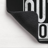 Tapis De Souris Volleyball papa droit devant l'argent Je m'amuse (Coin)