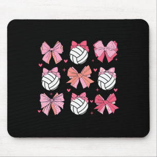 Tapis De Souris Volleyll Coquette Bow Volleyll Maman Fête des Mère