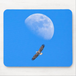 Tapis De Souris Vols au-delà de la lune