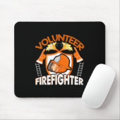 Tapis De Souris Volunteer Firefighter Fireman Gift Proud Firefight (Avec souris)