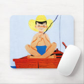 Tapis De Souris Vont les poissons (Avec souris)