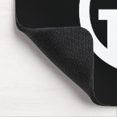 Tapis De Souris Vos idées de monogramme simplement 1 (Coin)