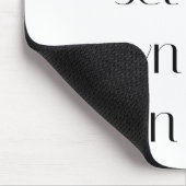Tapis de souris Vos propres limites (Coin)