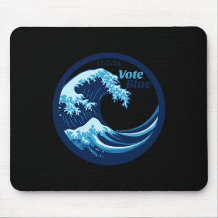 Tapis De Souris Vote Blue Wave Democrats Kamala Harris Election Da