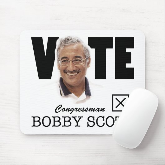 Tapis De Souris Vote Bobby Scott MOUSEPAD 1 (Avec souris)